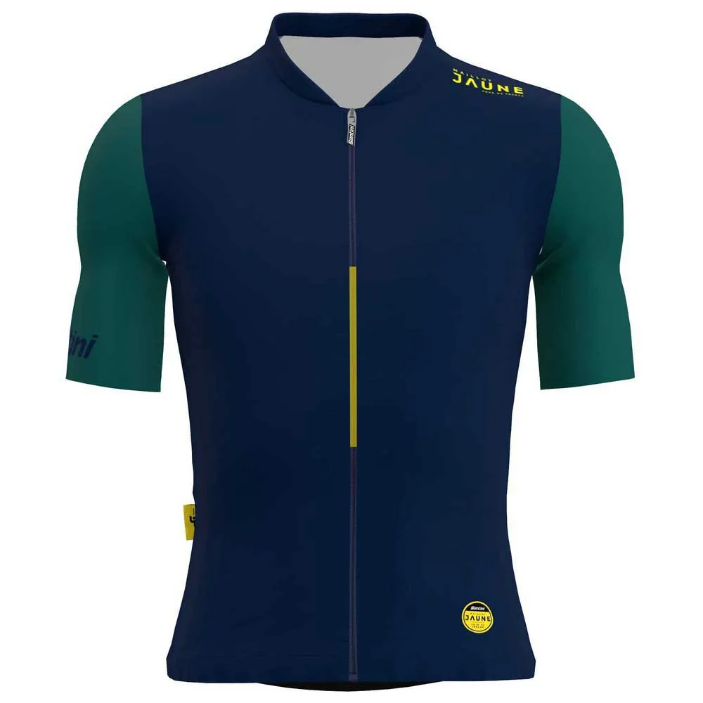 Santini Allez Le Maillot Jaune Kurzarm-radtrikot
