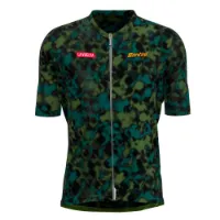 Santini Angliru Stage La Vuelta Official Kurzarm-radtrikot Santini Angliru Stage La Vuelta Official Kurzarm-radtrikot