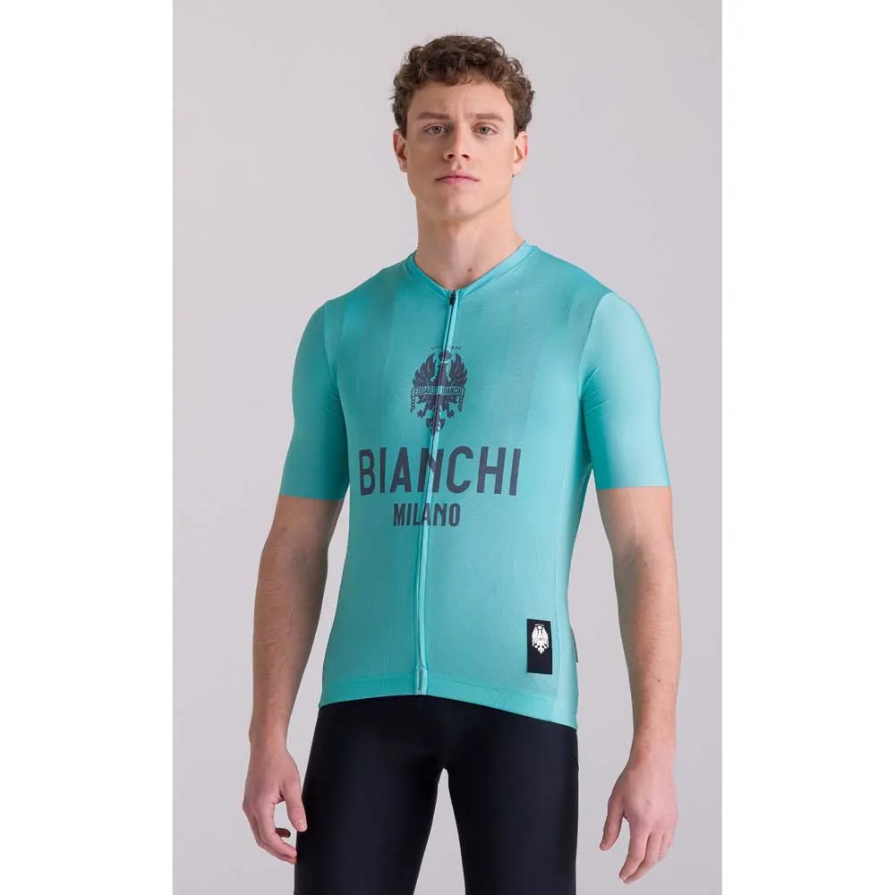 Santini Bianchi Milano Classic 2025 Kurzarm-radtrikot Santini Bianchi Milano Classic 2025 Kurzarm-radtrikot