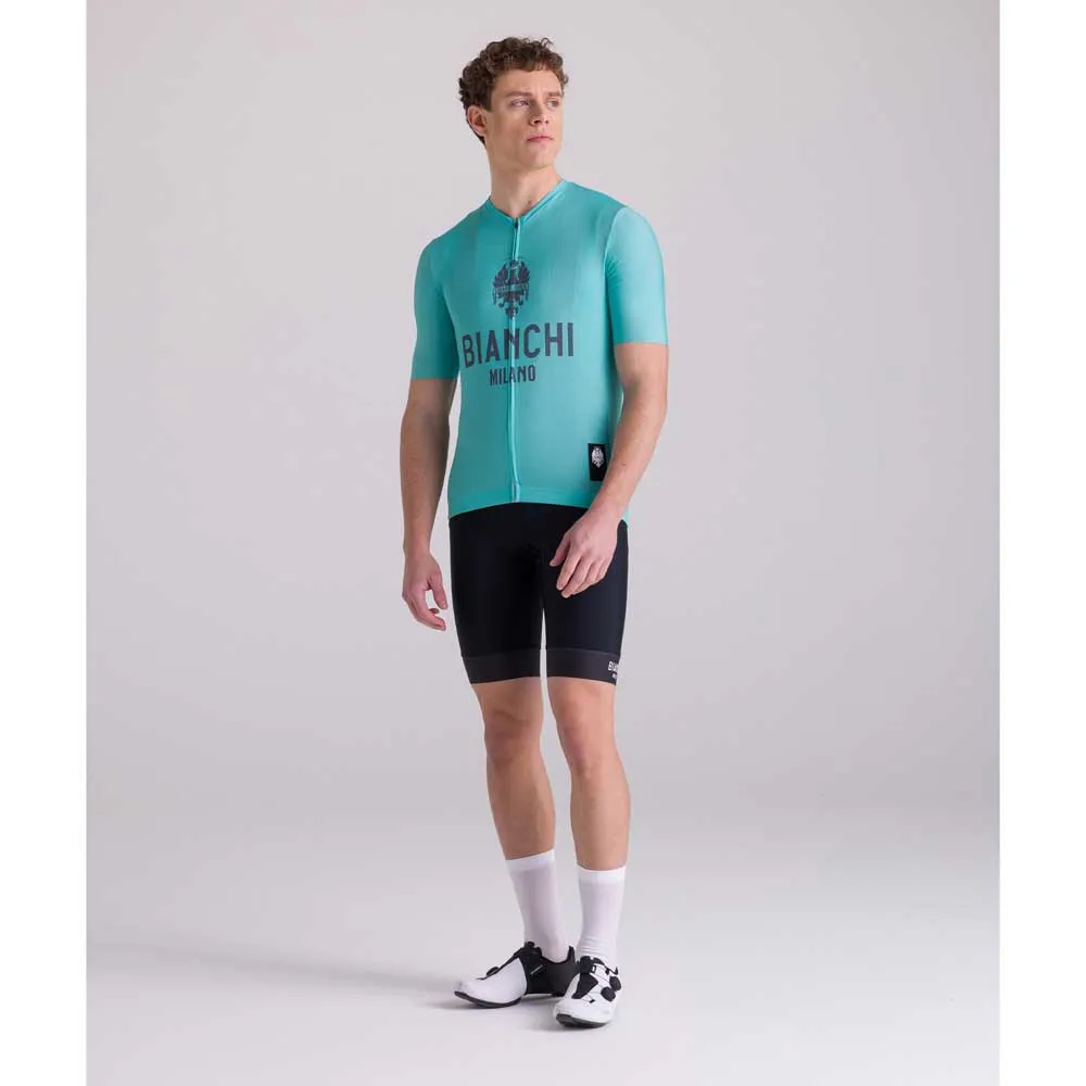 Santini Bianchi Milano Classic 2025 Kurzarm-radtrikot Santini Bianchi Milano Classic 2025 Kurzarm-radtrikot
