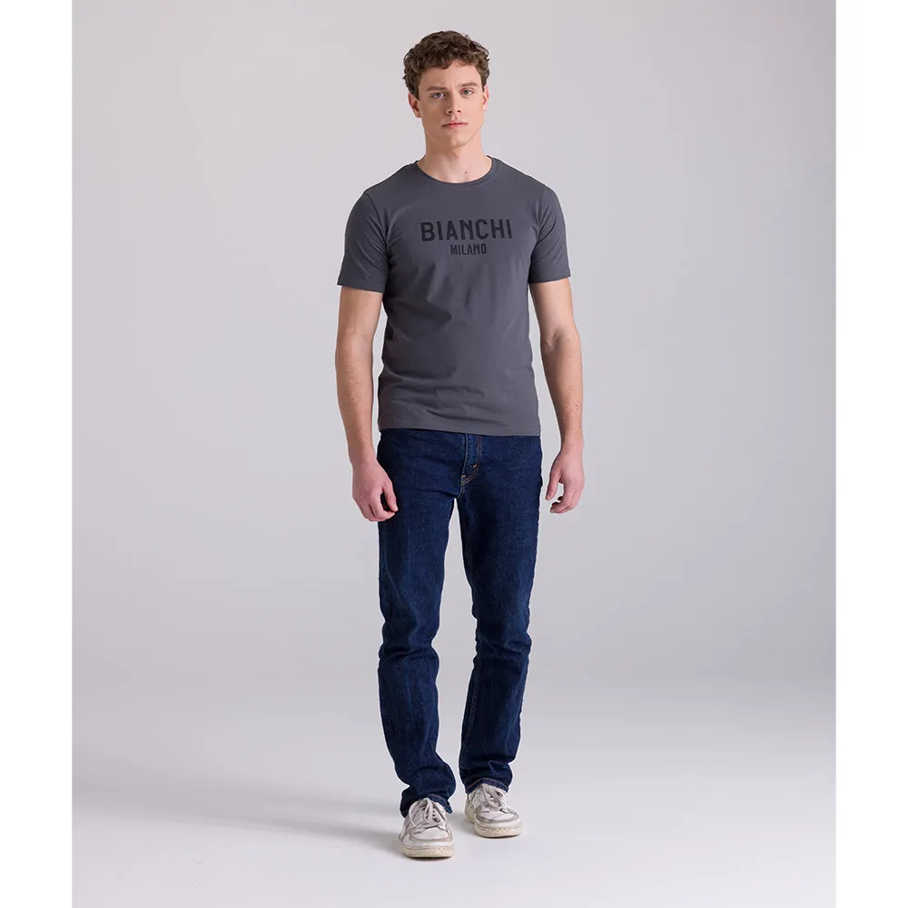 Santini Bianchi Milano Fan 2025 Kurzarm-t-shirt Santini Bianchi Milano Fan 2025 Kurzarm-t-shirt