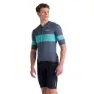 Santini Bianchi Milano Race 2025 Kurzarm-radtrikot