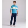 Santini Bianchi Milano Retro 2025 Kurzarm-poloshirt