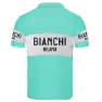 Santini Bianchi Milano Retro 2025 Kurzarm-poloshirt