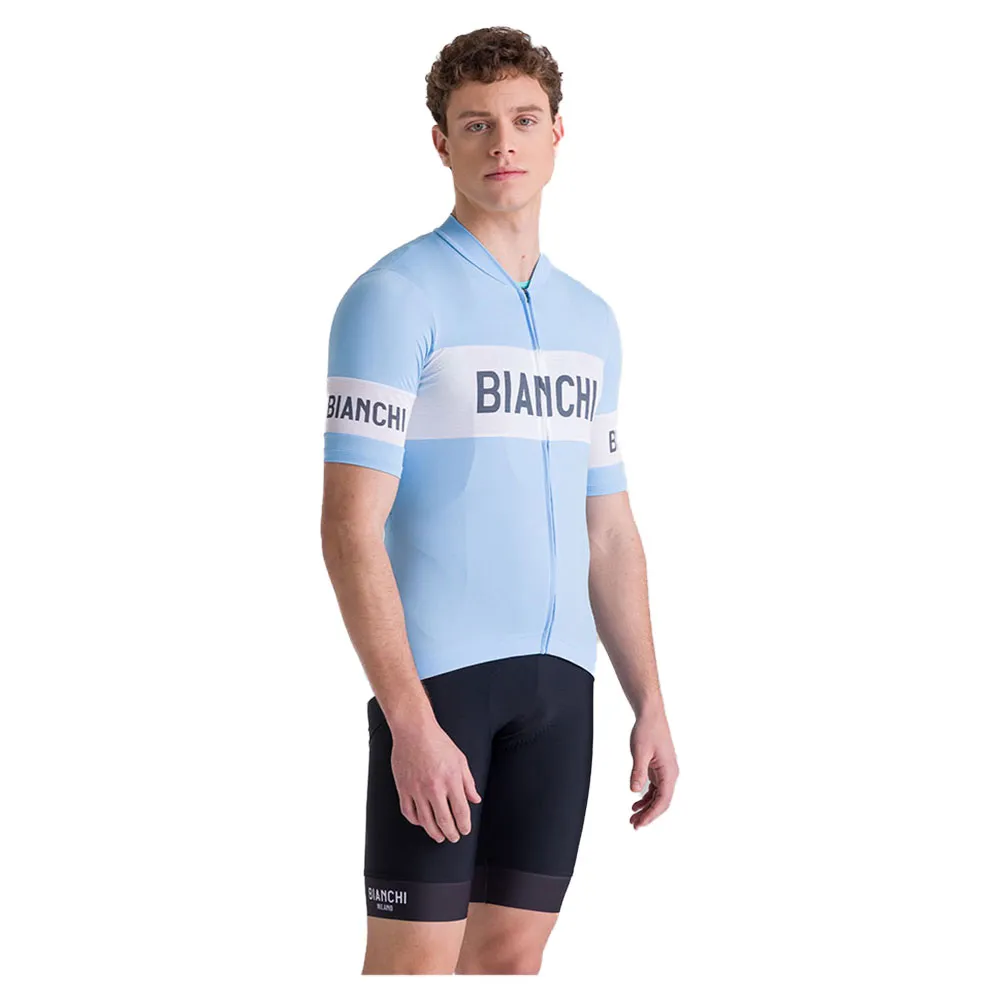 Santini Bianchi Retro 2025 Kurzarm-radtrikot Santini Bianchi Retro 2025 Kurzarm-radtrikot