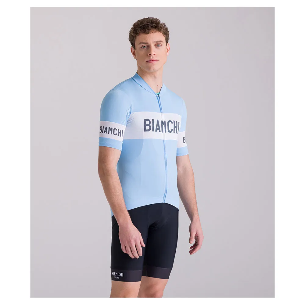 Santini Bianchi Retro 2025 Kurzarm-radtrikot Santini Bianchi Retro 2025 Kurzarm-radtrikot