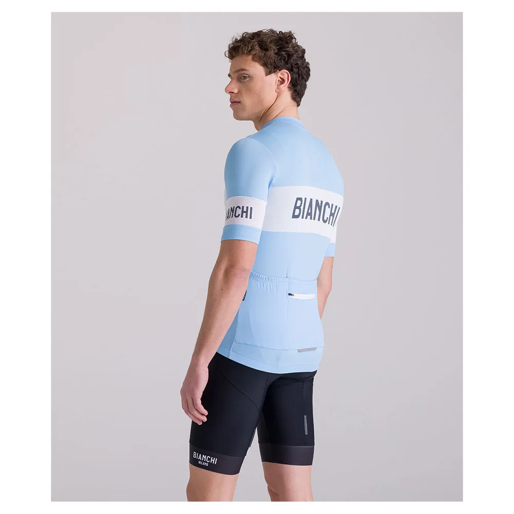 Santini Bianchi Retro 2025 Kurzarm-radtrikot Santini Bianchi Retro 2025 Kurzarm-radtrikot