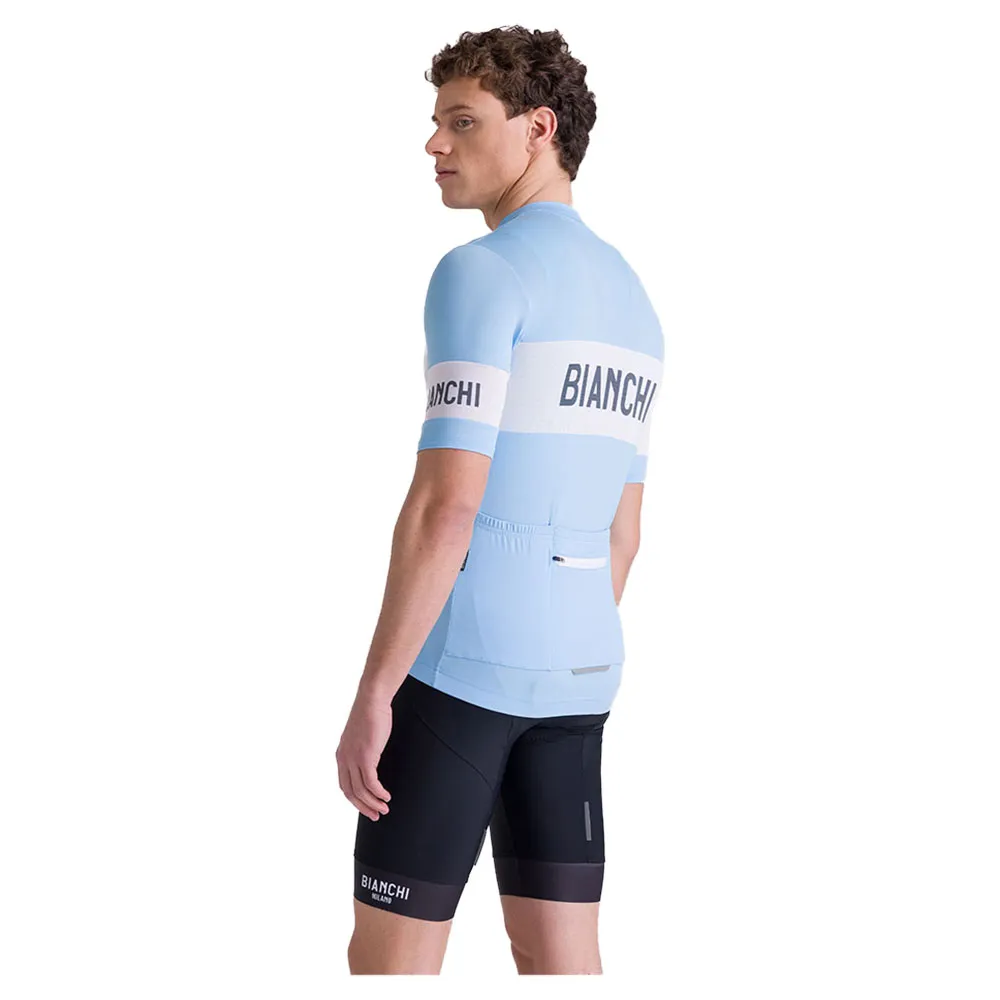 Santini Bianchi Retro 2025 Kurzarm-radtrikot Santini Bianchi Retro 2025 Kurzarm-radtrikot