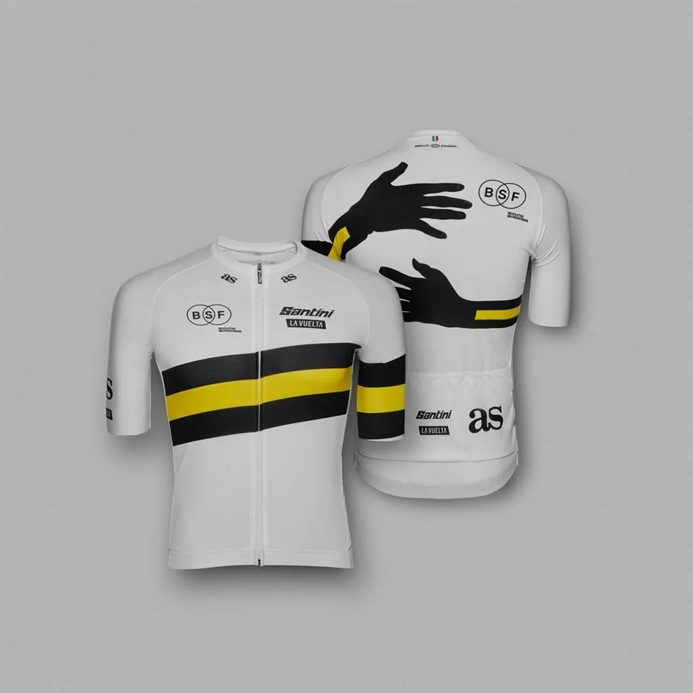 Santini Bicicletas Sin Fronteras Lavuelta Kurzarm-radtrikot, Multicolor Santini Bicicletas Sin Fronteras Lavuelta Kurzarm-radtrikot, Multicolor