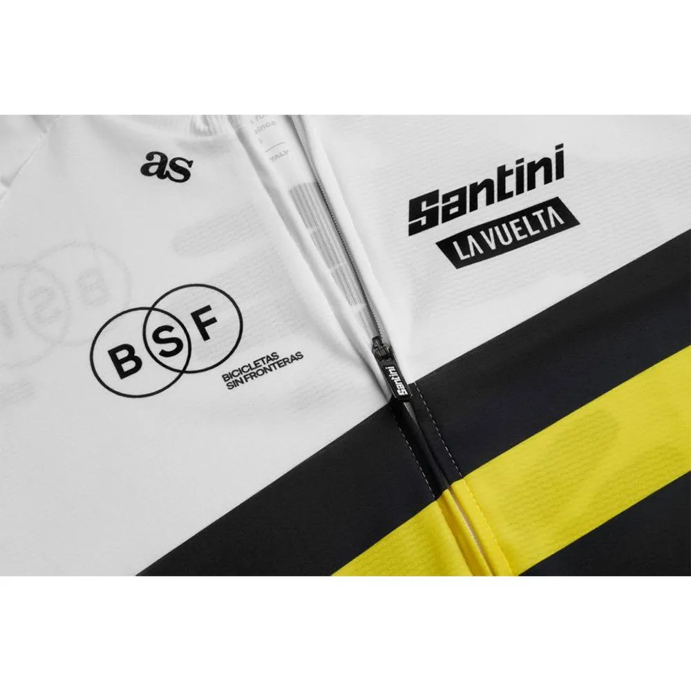 Santini Bicicletas Sin Fronteras Lavuelta Kurzarm-radtrikot, Multicolor Santini Bicicletas Sin Fronteras Lavuelta Kurzarm-radtrikot, Multicolor