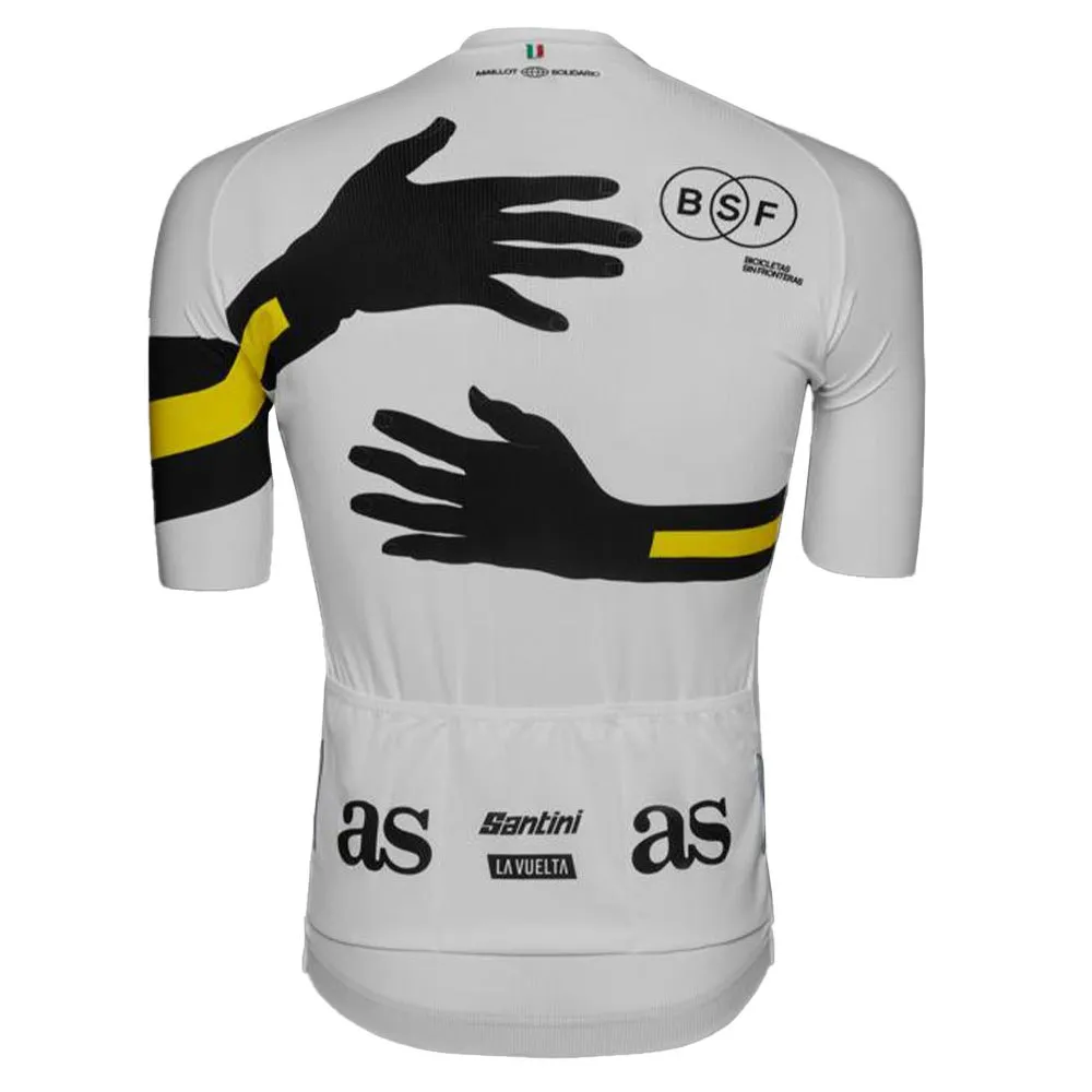 Santini Bicicletas Sin Fronteras Lavuelta Kurzarm-radtrikot, Multicolor Santini Bicicletas Sin Fronteras Lavuelta Kurzarm-radtrikot, Multicolor