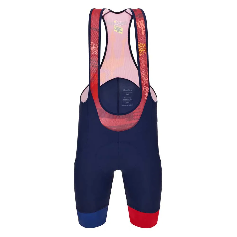 Santini Bologna Tour De France Official Trägerhose