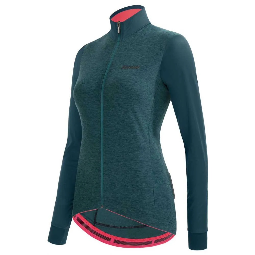 Santini Colore Puro Langarm-trikot Santini Colore Puro Langarm-trikot