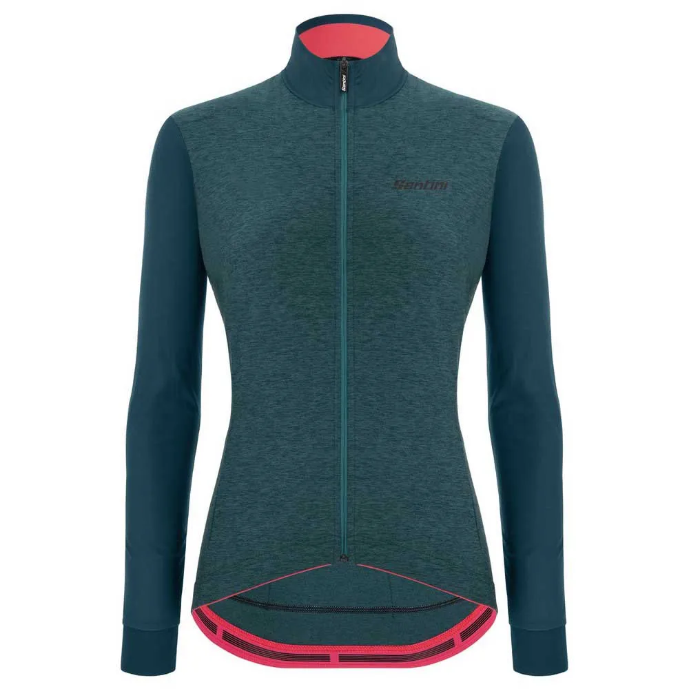 Santini Colore Puro Langarm-trikot Santini Colore Puro Langarm-trikot
