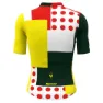 Santini Combo Tour De France Official General Leader Kurzarm-radtrikot