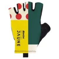 Santini Combo Tour De France Official General Leader Kurze Handschuhe Santini Combo Tour De France Official General Leader Kurze Handschuhe