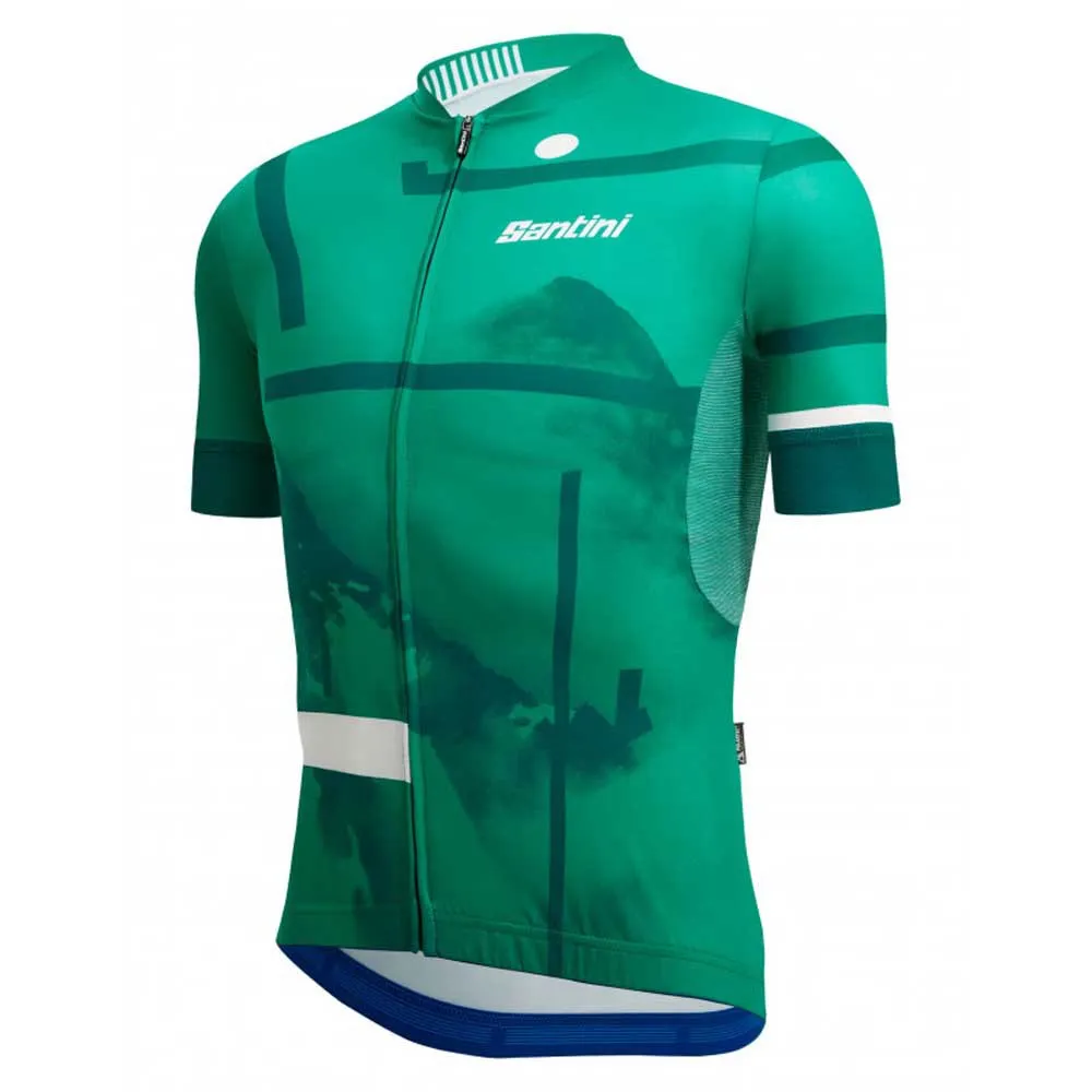 Santini Delta Berg Kurzarm-radtrikot, Green, S Santini Delta Berg Kurzarm-radtrikot, Green, S