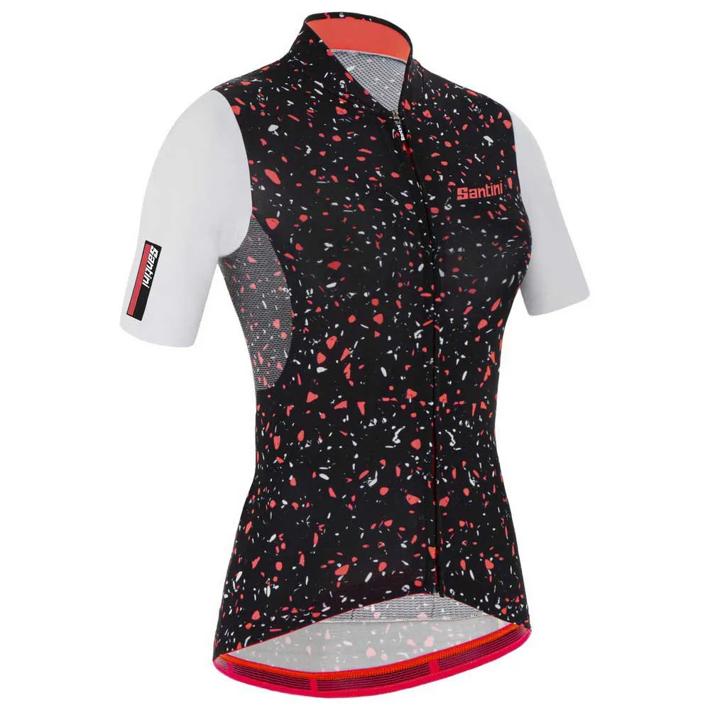 Santini Delta Pietra Kurzarm-radtrikot, Black Santini Delta Pietra Kurzarm-radtrikot, Black