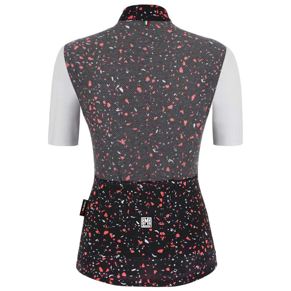 Santini Delta Pietra Kurzarm-radtrikot, Black Santini Delta Pietra Kurzarm-radtrikot, Black