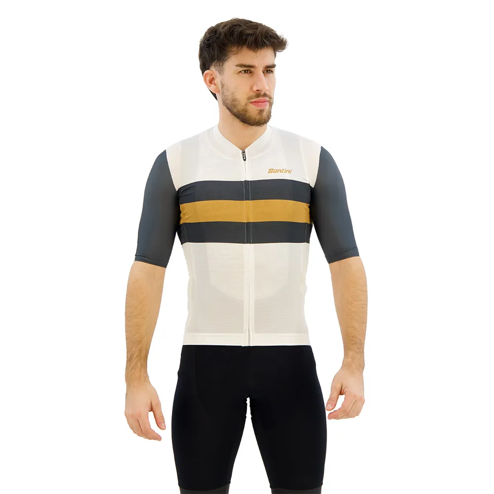 Santini Eco Sleek Bengal Kurzarm-radtrikot Santini Eco Sleek Bengal Kurzarm-radtrikot