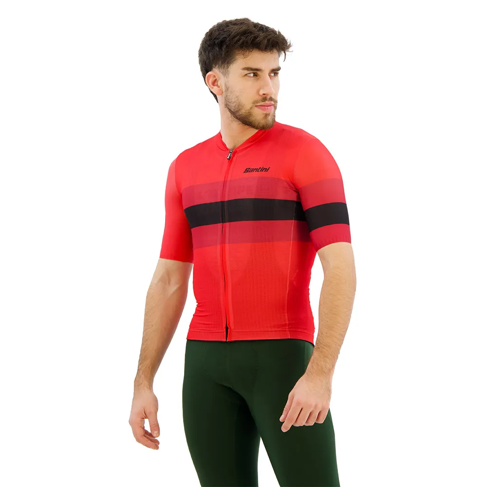 Santini Ecosleek Bengal Kurzarm-radtrikot Santini Ecosleek Bengal Kurzarm-radtrikot