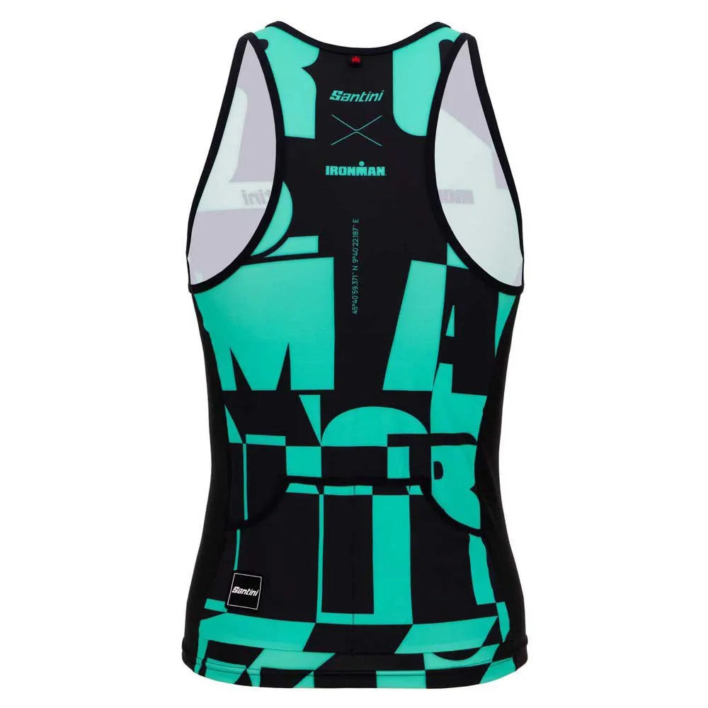 Santini Enigma X Ironman Ärmelloses Trikot Santini Enigma X Ironman Ärmelloses Trikot