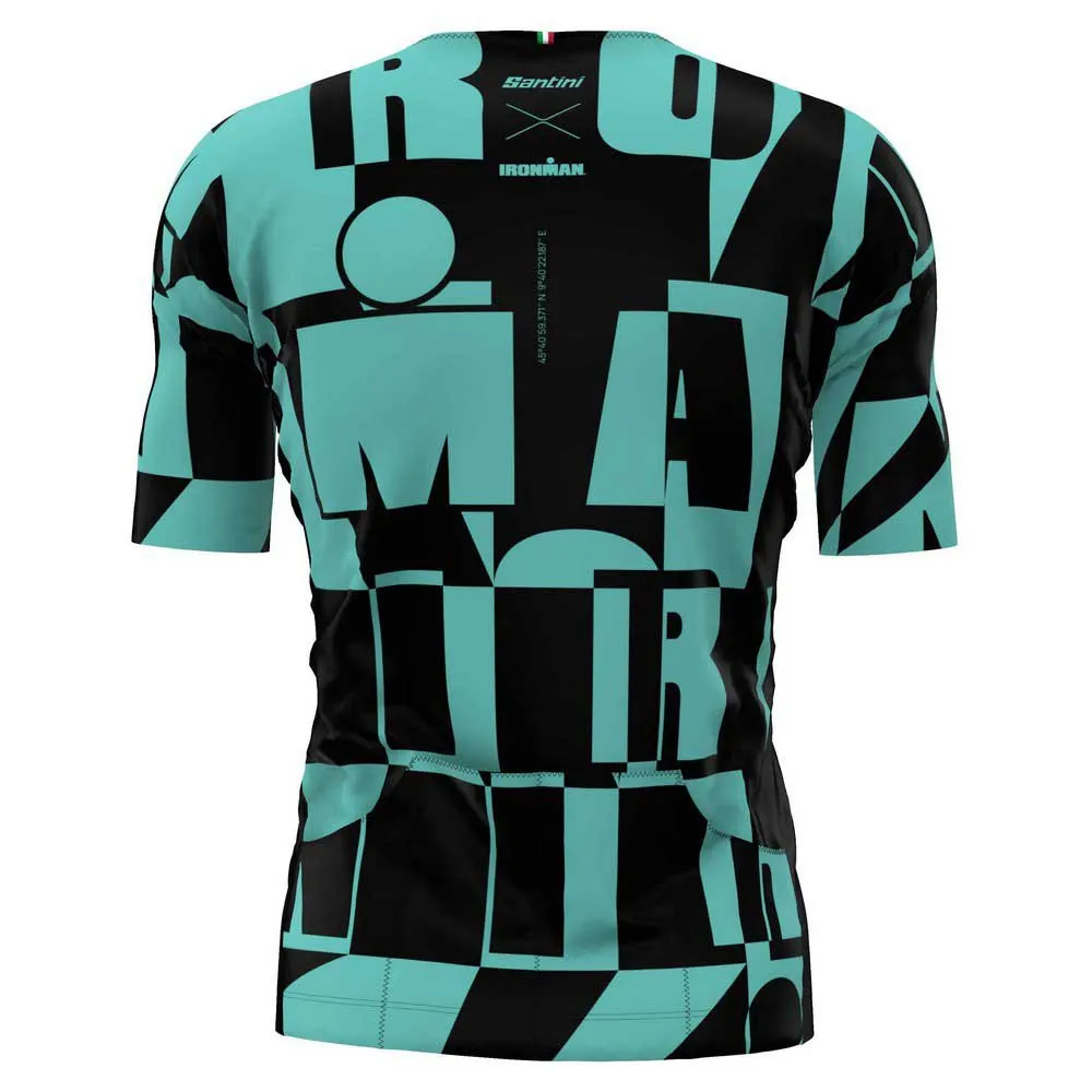 Santini Enigma X Ironman Kurzarm-radtrikot Santini Enigma X Ironman Kurzarm-radtrikot