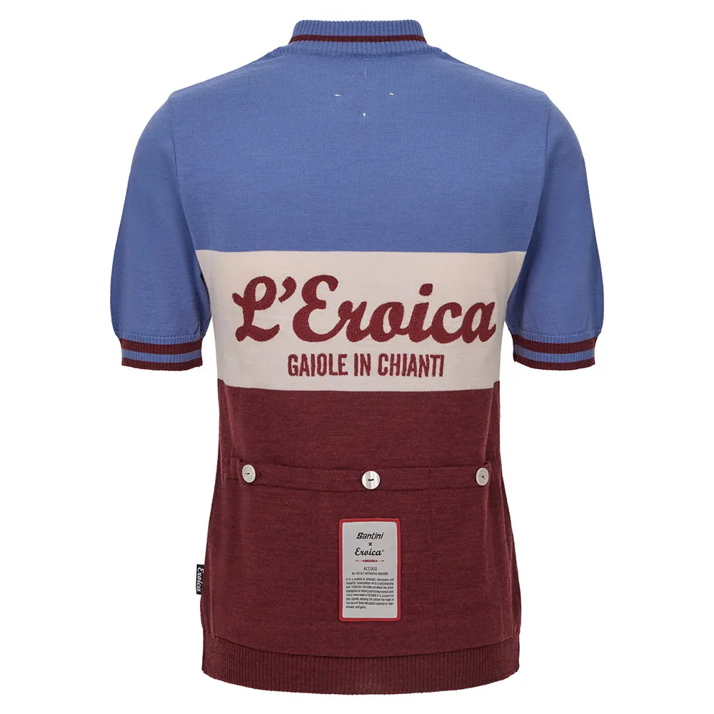 Santini Eroica 28° Gaiole Kurzarm-radtrikot Santini Eroica 28° Gaiole Kurzarm-radtrikot