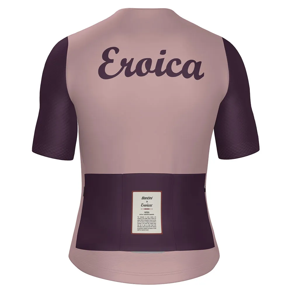 Santini Eroica Borgo Kurzarm-radtrikot Santini Eroica Borgo Kurzarm-radtrikot