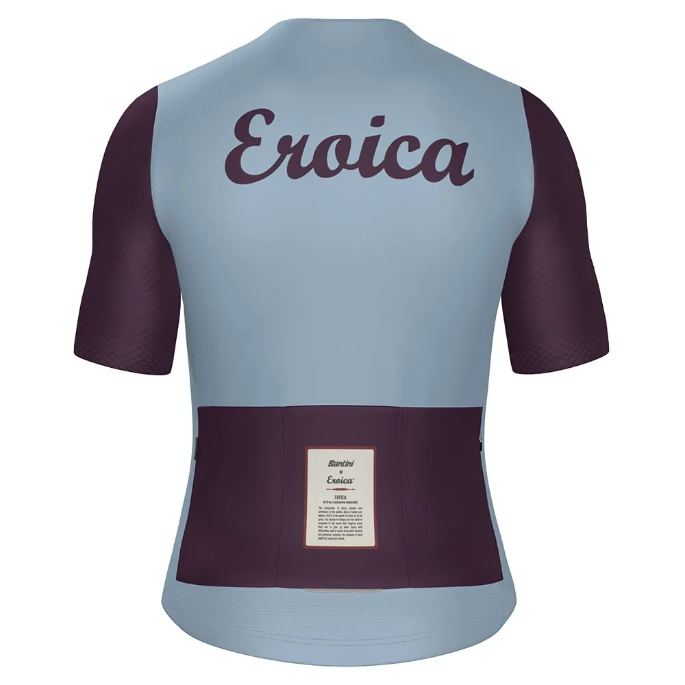 Santini Eroica Borgo Kurzarm-radtrikot Santini Eroica Borgo Kurzarm-radtrikot