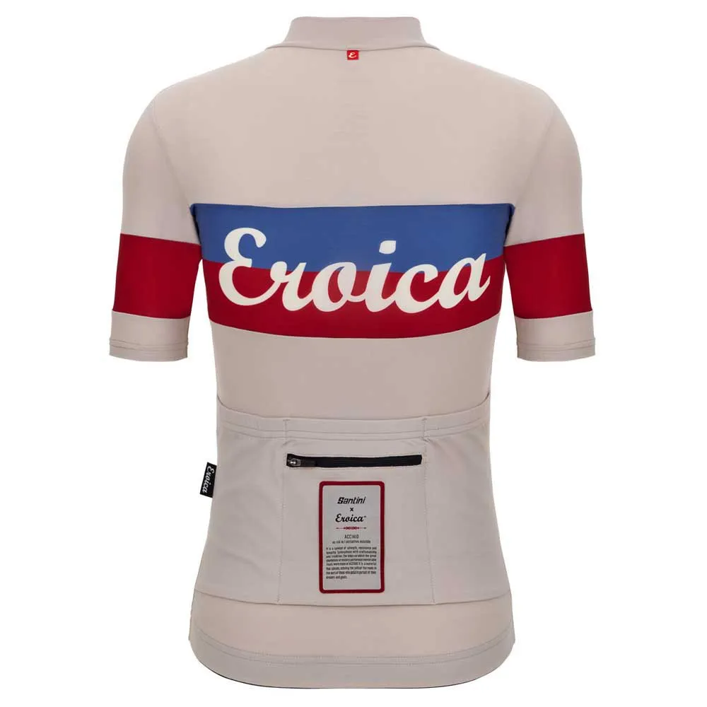 Santini Eroica Official Kurzarm-radtrikot Santini Eroica Official Kurzarm-radtrikot