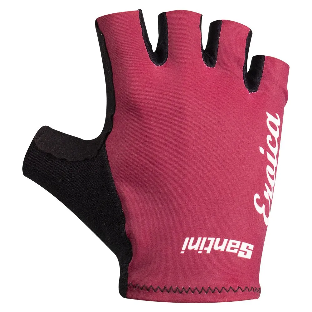Santini Eroica Official Kurze Handschuhe, Bordeaux Santini Eroica Official Kurze Handschuhe, Bordeaux