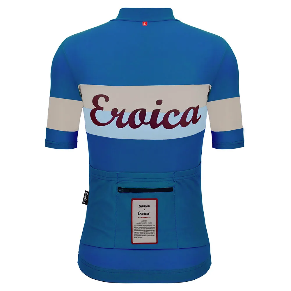 Santini Eroica Quiete Kurzarm-radtrikot