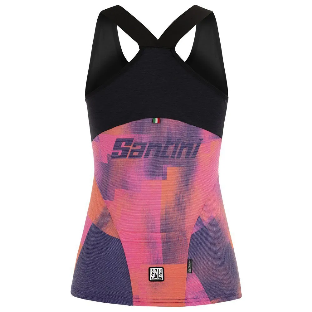Santini Forza Indoor Collection ärmelloses T-shirt Santini Forza Indoor Collection ärmelloses T-shirt