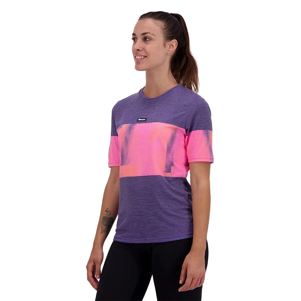 Santini Forza Indoor Collection Kurzarm-t-shirt Santini Forza Indoor Collection Kurzarm-t-shirt