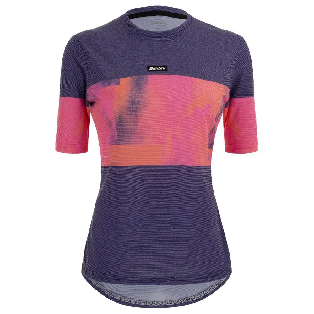 Santini Forza Indoor Collection Kurzarm-t-shirt Santini Forza Indoor Collection Kurzarm-t-shirt