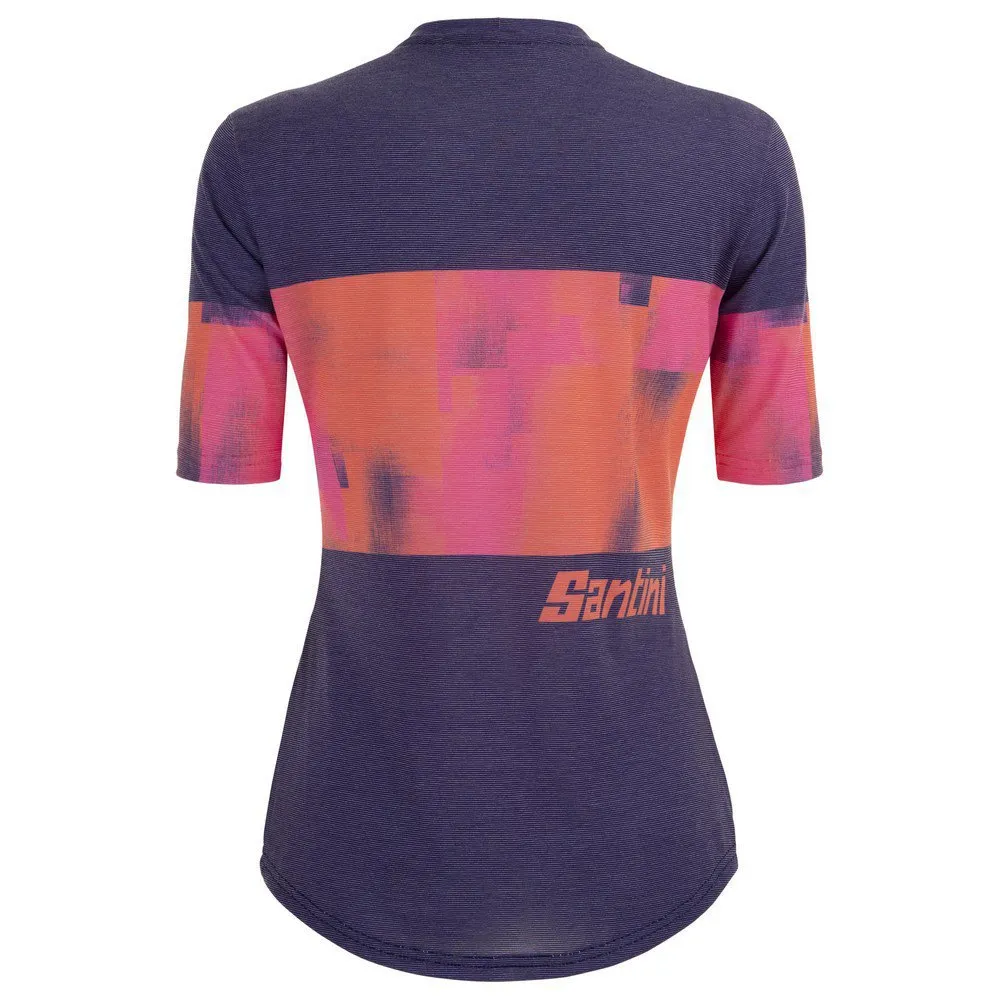 Santini Forza Indoor Collection Kurzarm-t-shirt Santini Forza Indoor Collection Kurzarm-t-shirt