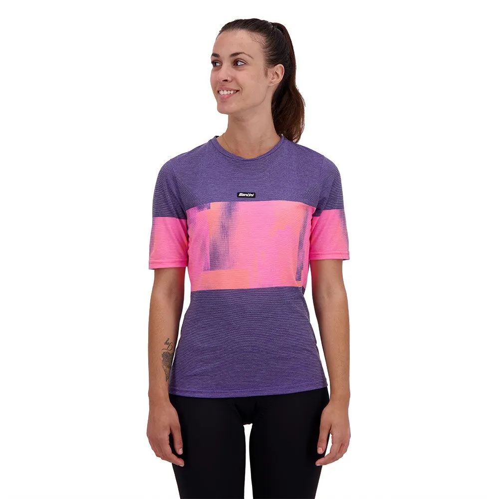 Santini Forza Indoor Collection Kurzarm-t-shirt Santini Forza Indoor Collection Kurzarm-t-shirt