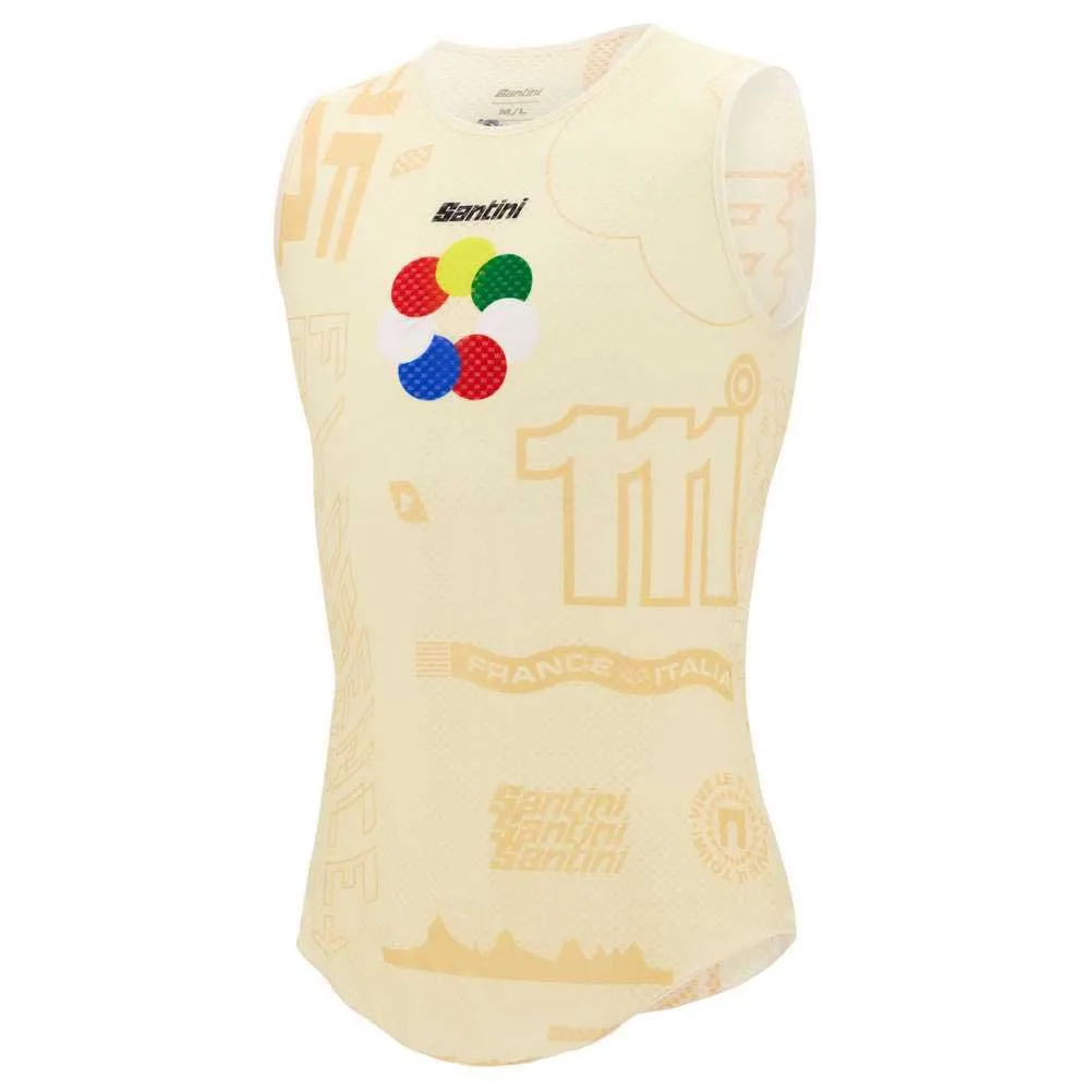 Santini Grand Départ Florence Tour De France Ärmelloses Baselayer Santini Grand Départ Florence Tour De France Ärmelloses Baselayer