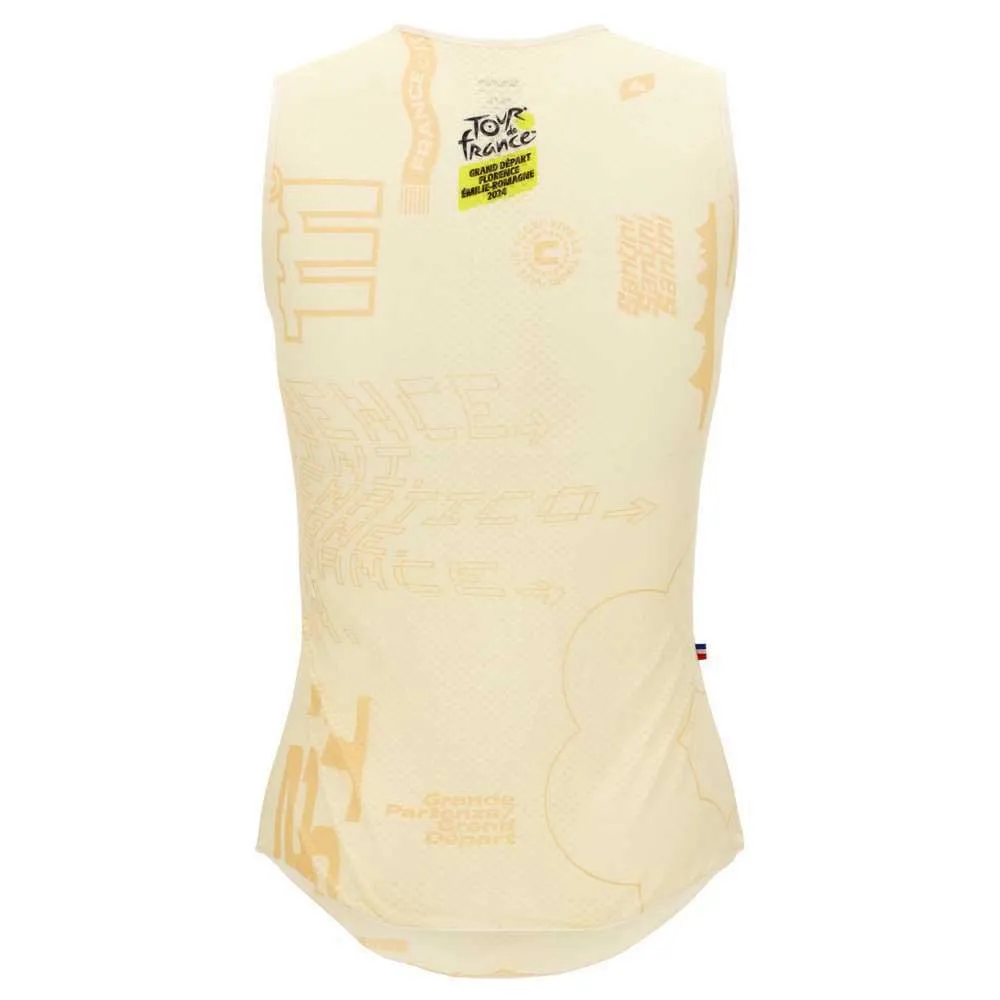 Santini Grand Départ Florence Tour De France Ärmelloses Baselayer Santini Grand Départ Florence Tour De France Ärmelloses Baselayer