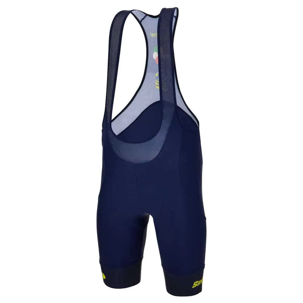 Santini Grand Départ Florence Tour De France Trägerhose, Blue nt Santini Grand Départ Florence Tour De France Trägerhose, Blue nt