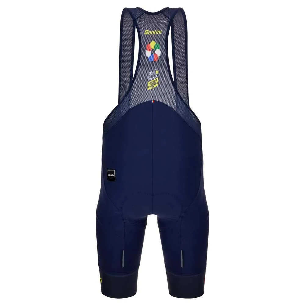 Santini Grand Départ Florence Tour De France Trägerhose, Blue nt Santini Grand Départ Florence Tour De France Trägerhose, Blue nt