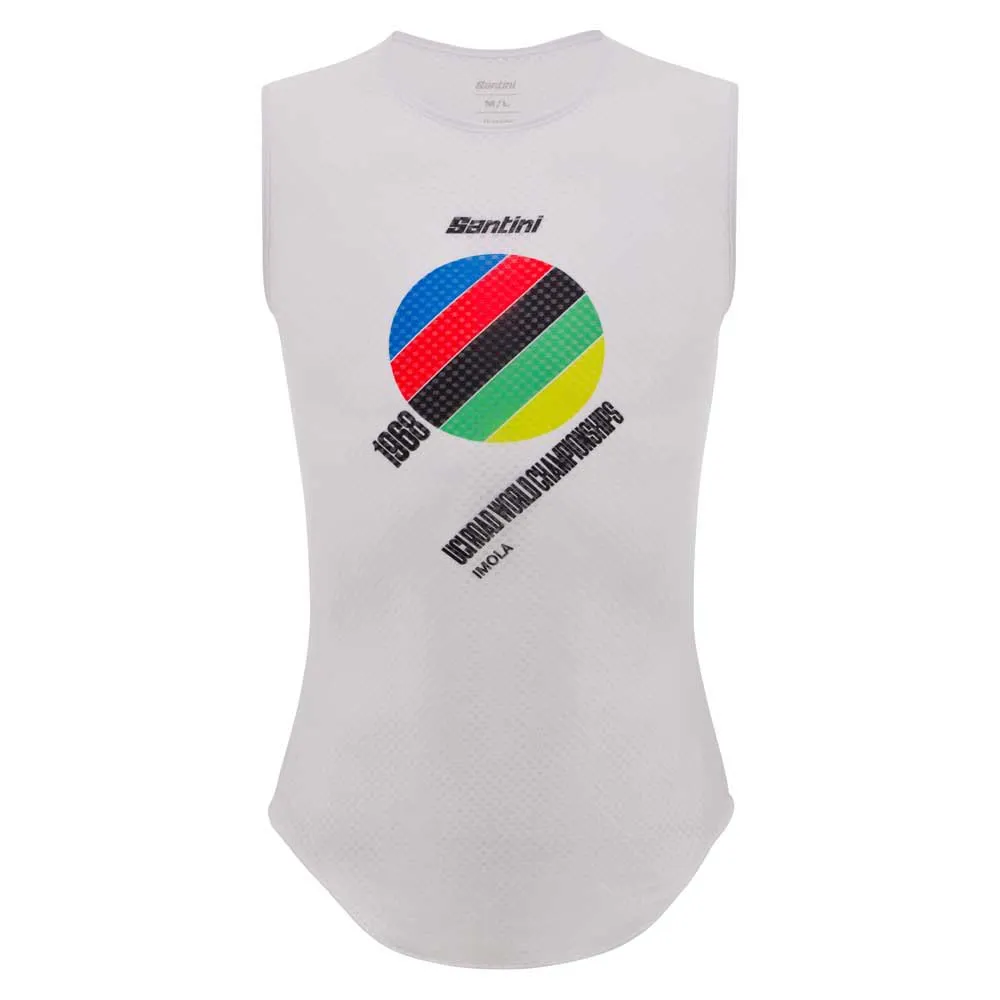 Santini Imola 1968 Uci Ärmelloses Baselayer, Print Santini Imola 1968 Uci Ärmelloses Baselayer, Print