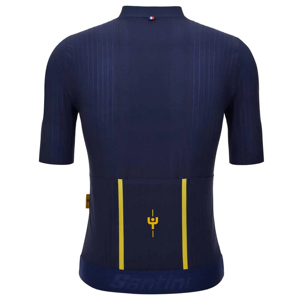 Santini Jaune Redux Speed Kurzarm-radtrikot, Nautica, S Santini Jaune Redux Speed Kurzarm-radtrikot, Nautica, S