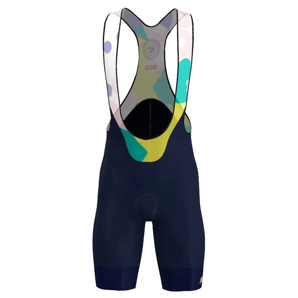 Santini Km Cero Madrid La Vuelta Official Trägerhose Santini Km Cero Madrid La Vuelta Official Trägerhose