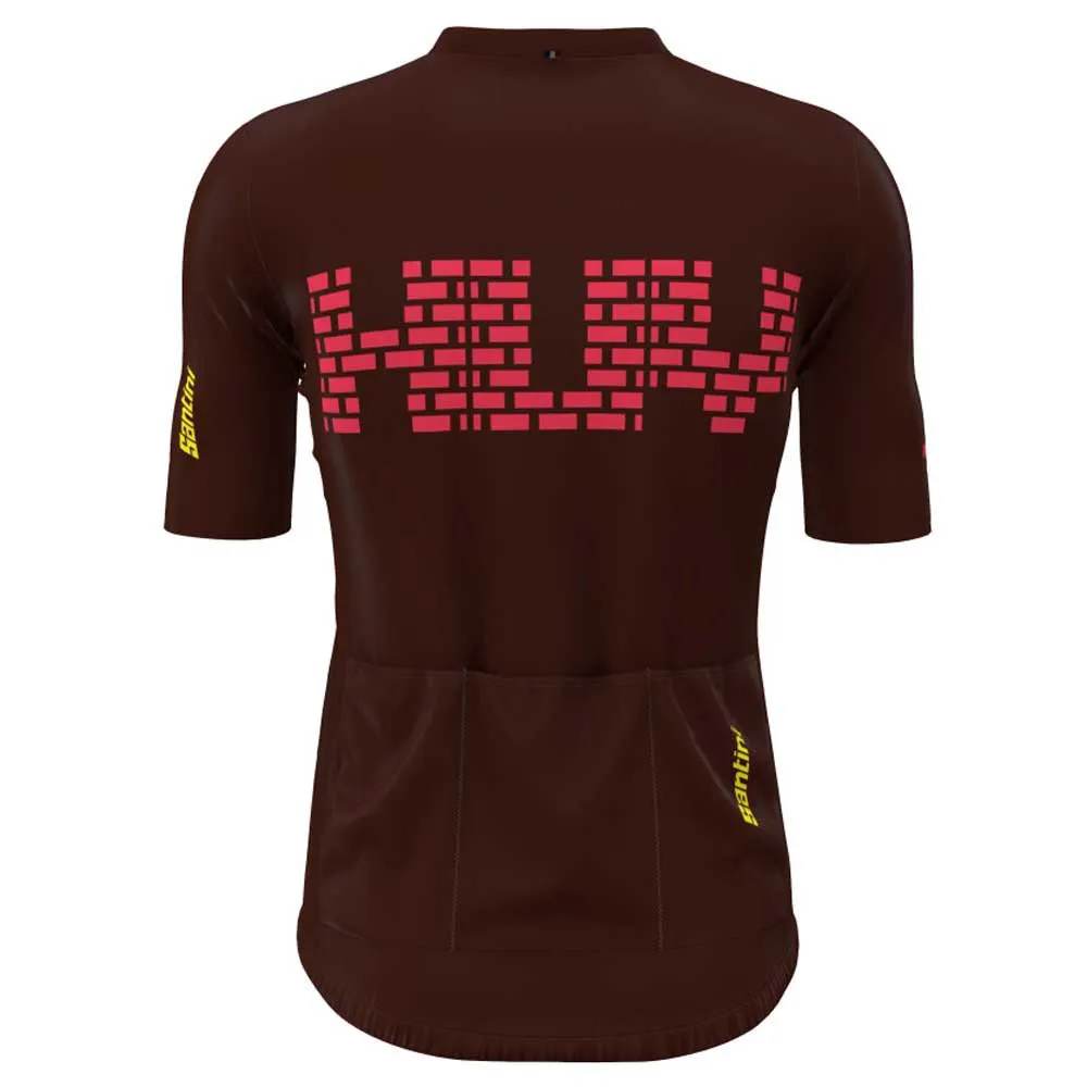Santini La Fleche Wallone Kurzarm-radtrikot Santini La Fleche Wallone Kurzarm-radtrikot