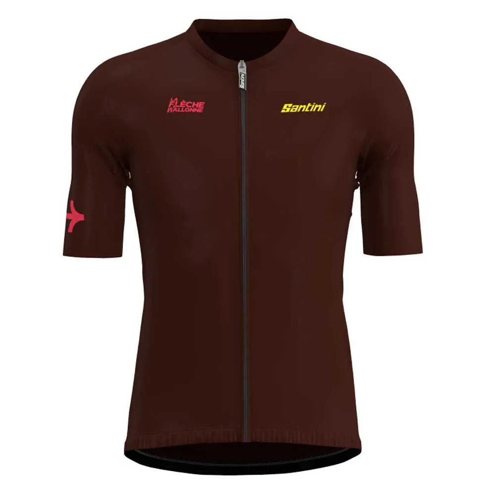 Santini La Fleche Wallone Kurzarm-radtrikot Santini La Fleche Wallone Kurzarm-radtrikot