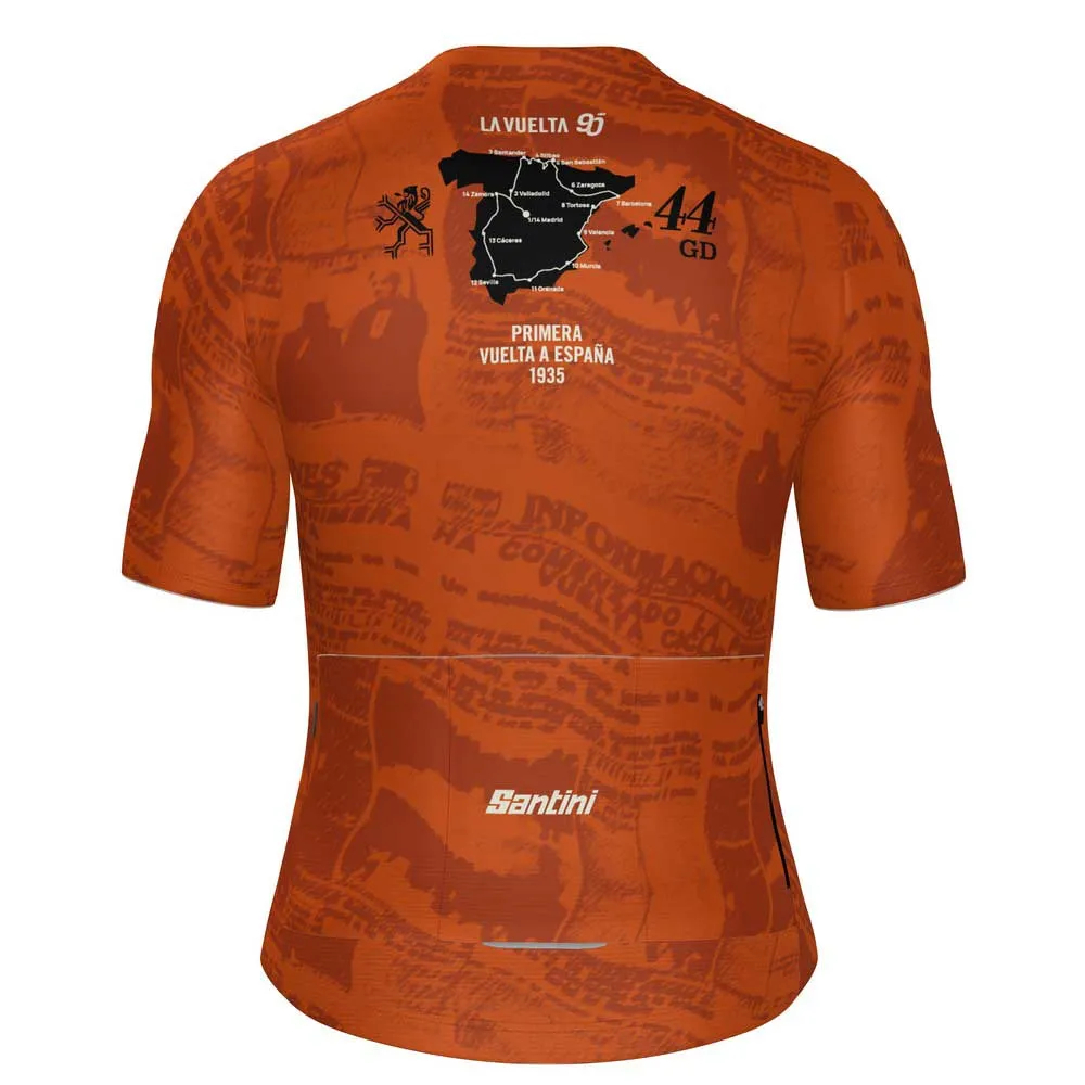 Santini La Vuelta 90 Years Kurzarm-radtrikot Santini La Vuelta 90 Years Kurzarm-radtrikot