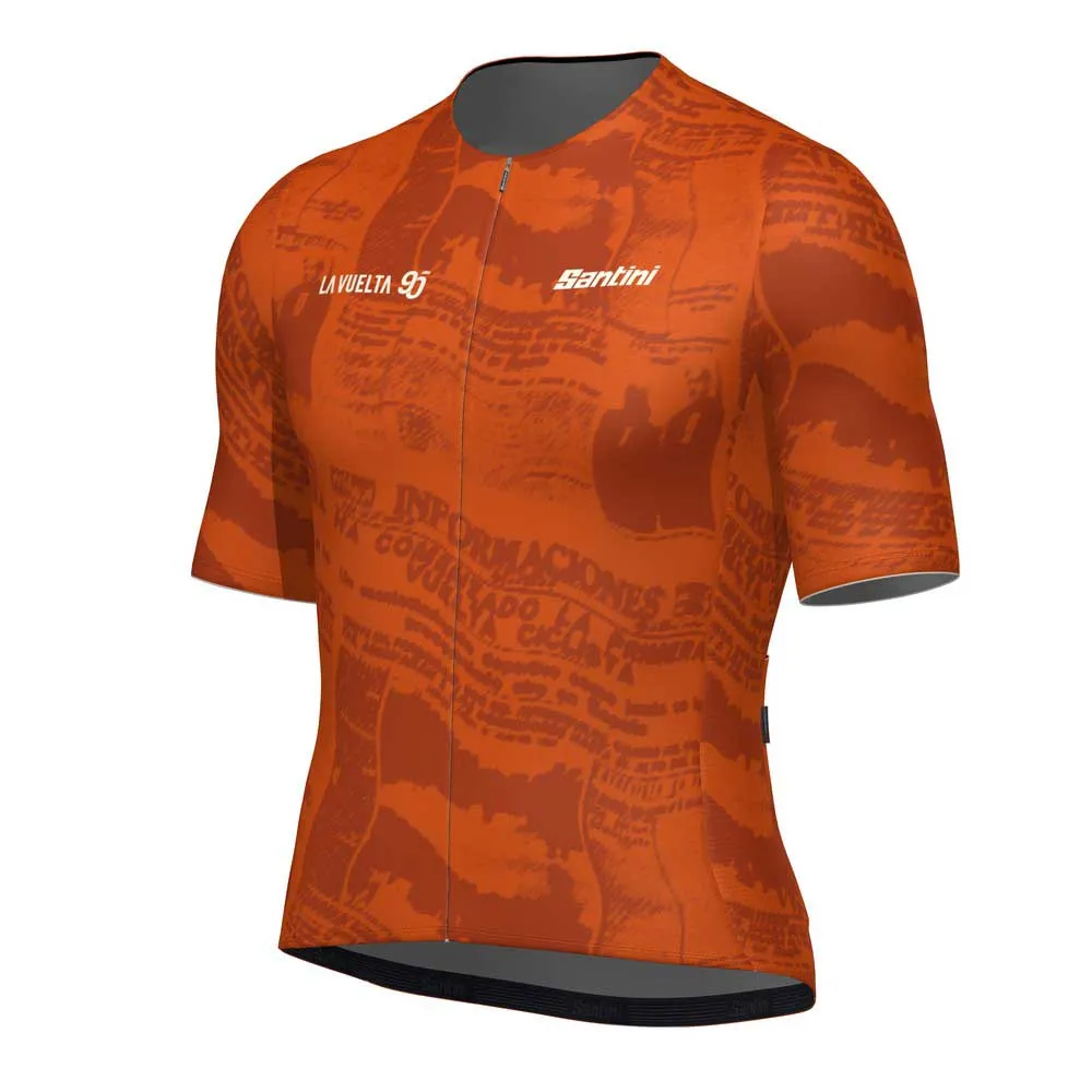 Santini La Vuelta 90 Years Kurzarm-radtrikot Santini La Vuelta 90 Years Kurzarm-radtrikot