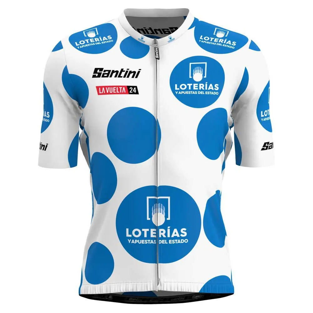 Santini La Vuelta Best Climber Kurzarm-radtrikot Santini La Vuelta Best Climber Kurzarm-radtrikot